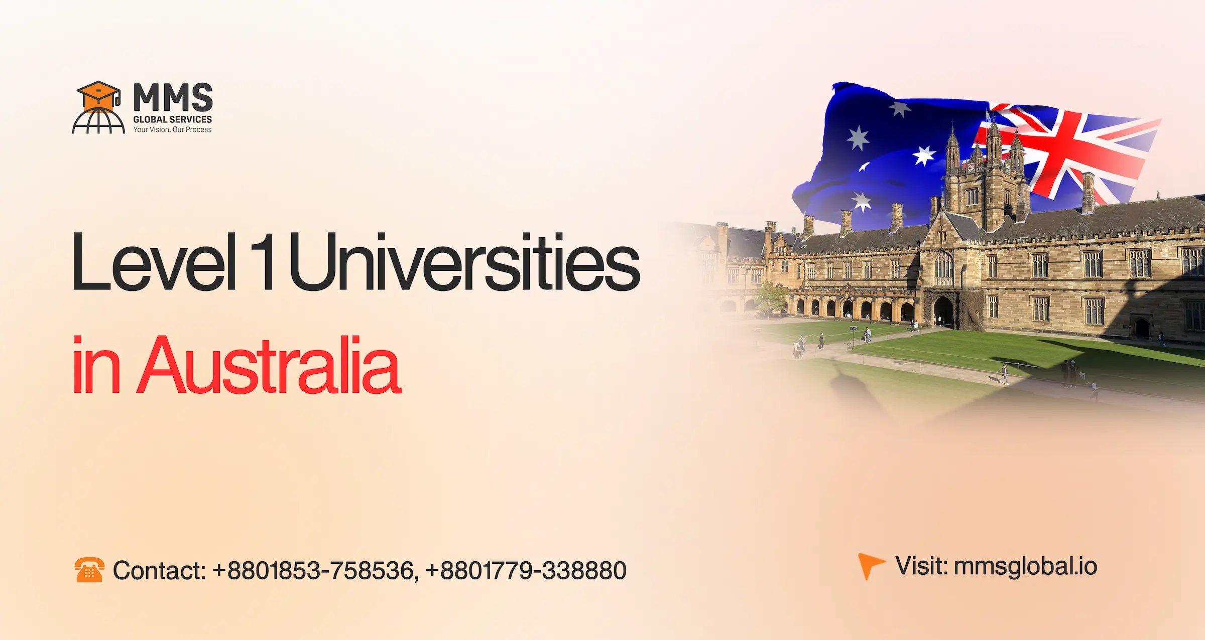 Level 1 Universities In Australia Mms Global